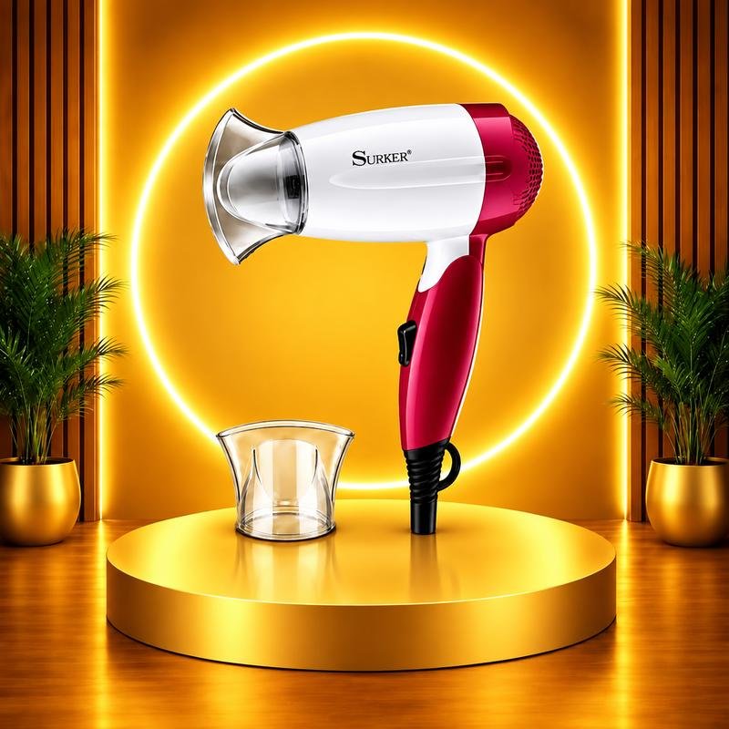 SURKER PROFESSIONAL ELECTRIC HAIR DRYER